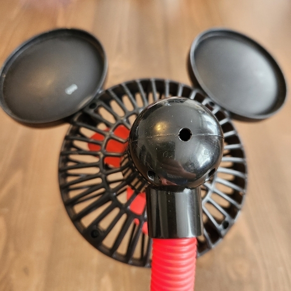 Disney Mickey Mouse Portable Fan Flexible Clamp 17" Stroller Desk - Works! - Picture 4 of 11